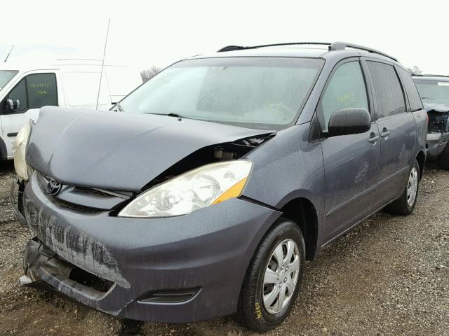 5TDZA23C56S395773 - 2006 TOYOTA SIENNA CE GRAY photo 2