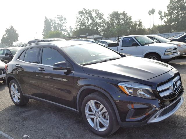 WDCTG4EBXGJ253187 - 2016 MERCEDES-BENZ GLA 250 BLACK photo 1