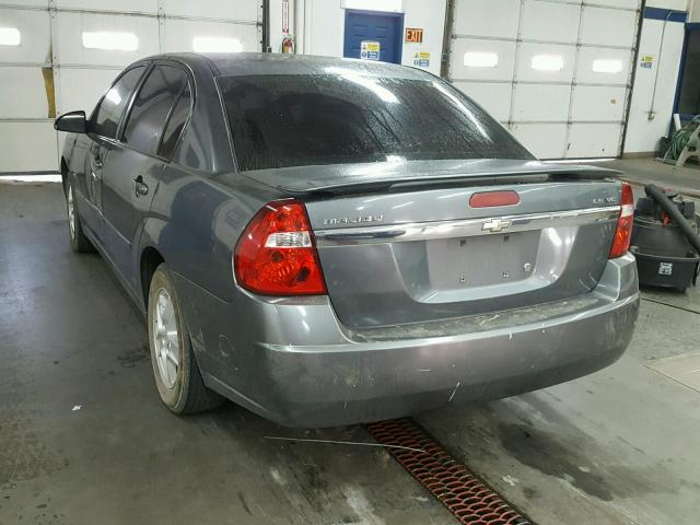 1G1ZT52835F272814 - 2005 CHEVROLET MALIBU LS Boz foto 3