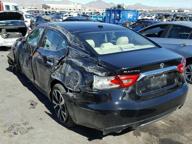 1N4AA6AP4JC367778 - 2018 NISSAN MAXIMA 3.5 BLACK photo 3