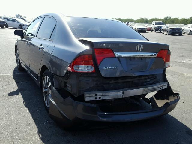 2HGFA1F94AH308628 - 2010 HONDA CIVIC EXL 石墨色 照片 3