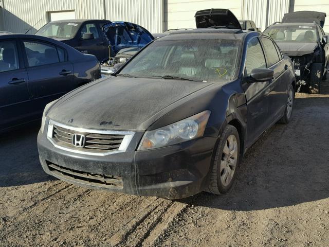 1HGCP25898A802198 - 2008 HONDA ACCORD EXL BLACK photo 2