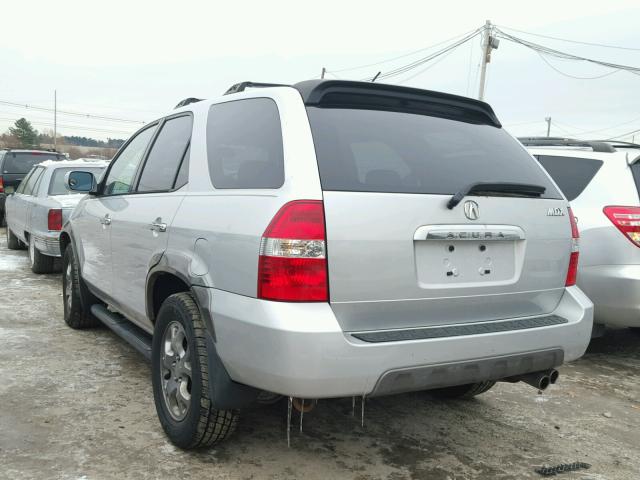 2HNYD18861H536885 - 2001 ACURA MDX TOURIN SILVER photo 3