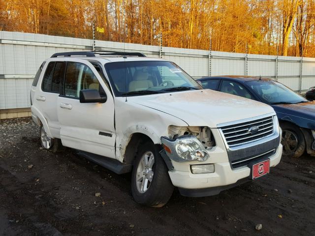 1FMEU63E58UA65088 - 2008 FORD EXPLORER X WHITE photo 1