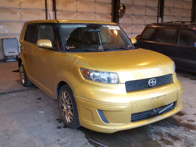 JTLKE50E381057659 - 2008 TOYOTA SCION XB ოქროსფერი ფოტო 1
