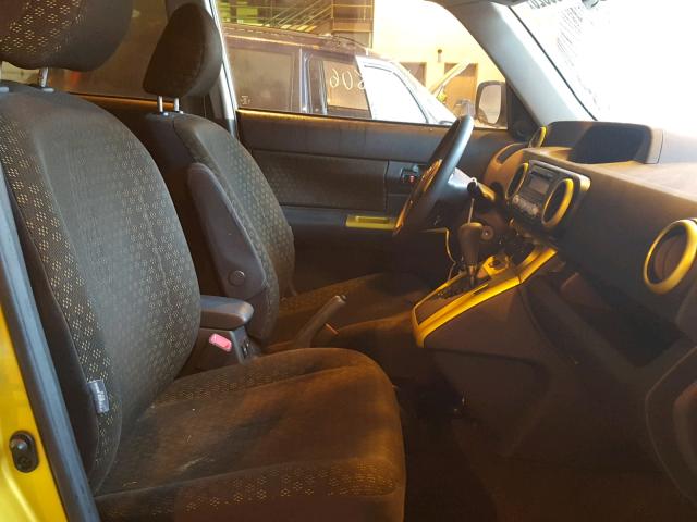 JTLKE50E381057659 - 2008 TOYOTA SCION XB ოქროსფერი ფოტო 5