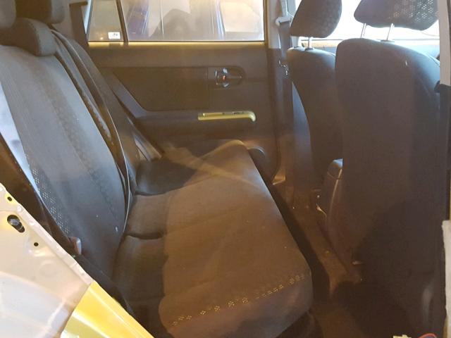 JTLKE50E381057659 - 2008 TOYOTA SCION XB ოქროსფერი ფოტო 6