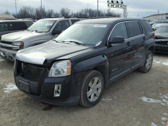 2GKFLREK2D6193981 - 2013 GMC TERRAIN SL BLACK photo 2