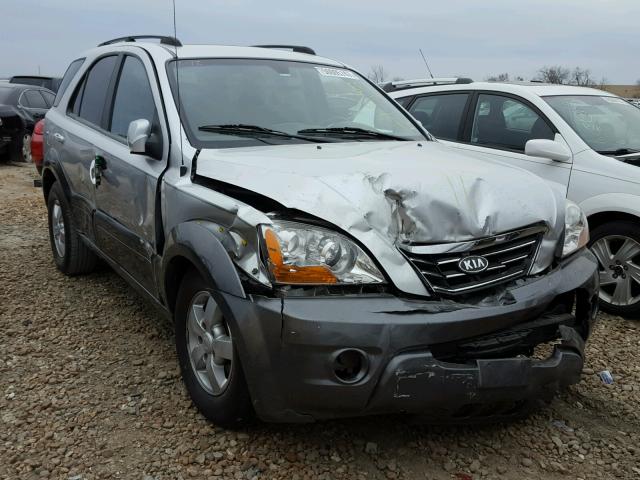 KNDJD736885832671 - 2008 KIA SORENTO EX SILVER photo 1