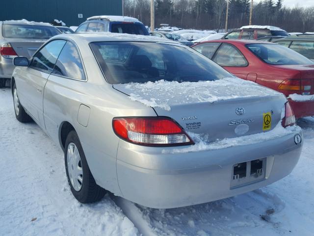 2T1CG22P51C542006 - 2001 TOYOTA CAMRY SOLA SILVER photo 3