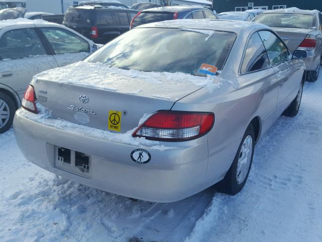 2T1CG22P51C542006 - 2001 TOYOTA CAMRY SOLA SILVER photo 4