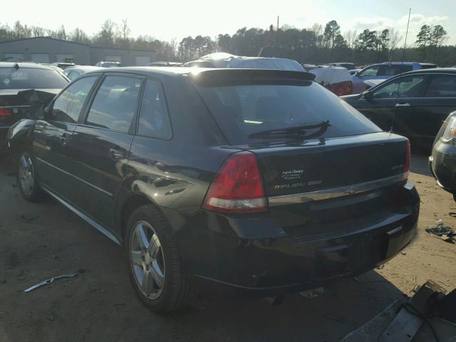 1G1ZU63876F193794 - 2006 CHEVROLET MALIBU MAX 黑色 照片 3