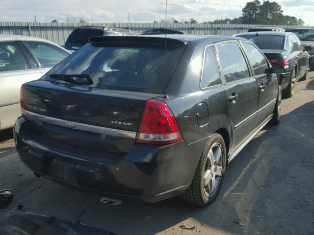 1G1ZU63876F193794 - 2006 CHEVROLET MALIBU MAX 黑色 照片 4
