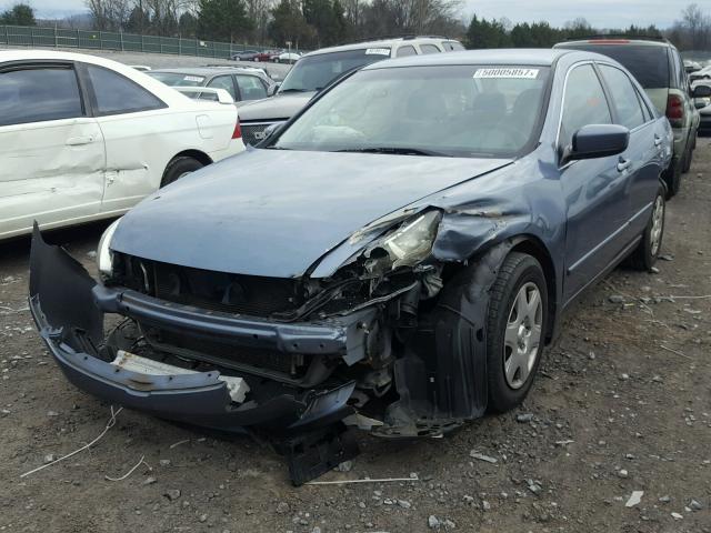 1HGCM56477A206432 - 2007 HONDA ACCORD LX GRAY photo 2