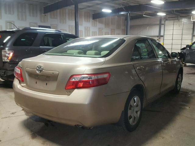 4T1BE46K09U794512 - 2009 TOYOTA CAMRY BASE BEIGE photo 4