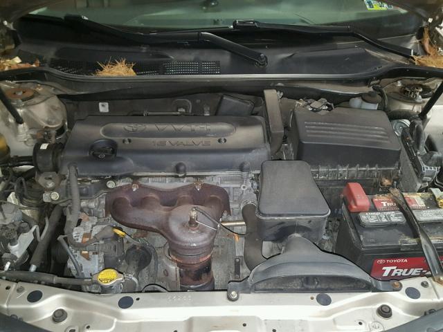 4T1BE46K09U794512 - 2009 TOYOTA CAMRY BASE BEIGE photo 7