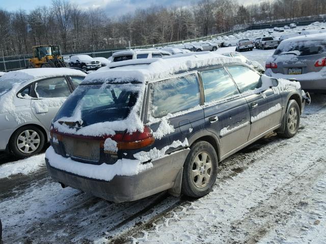 4S3BG6853W7660881 - 1998 SUBARU LEGACY 30T BLUE photo 4