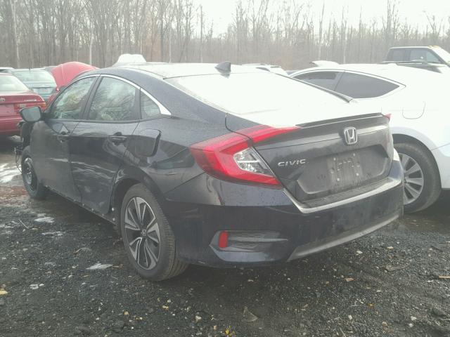 19XFC1E37HE020131 - 2017 HONDA CIVIC EX შავი ფოტო 3