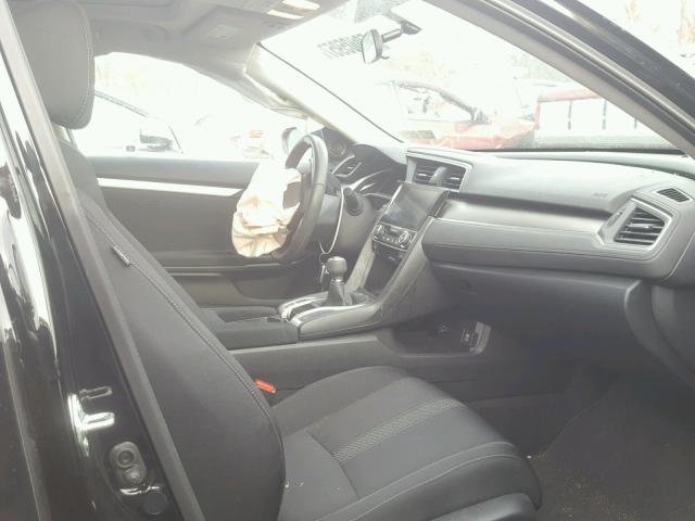 19XFC1E37HE020131 - 2017 HONDA CIVIC EX შავი ფოტო 5