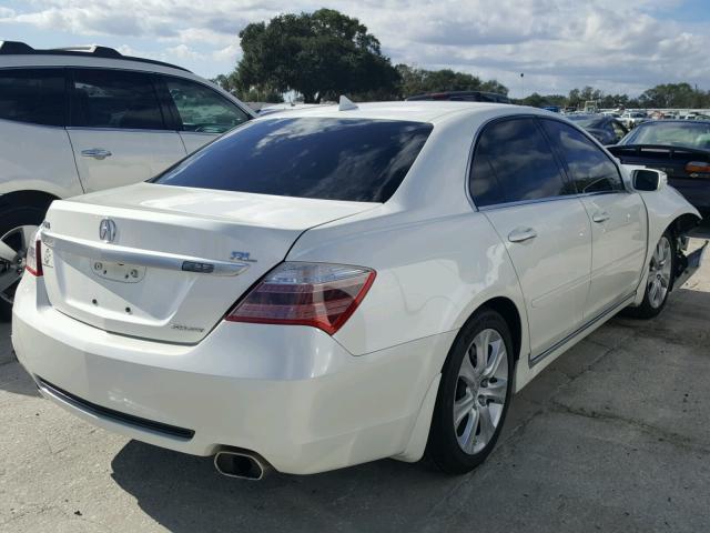 JH4KB2F62AC000428 - 2010 ACURA RL CREAM photo 4