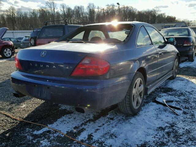 19UYA42682A005826 - 2002 ACURA 3.2CL TYPE BLUE photo 4