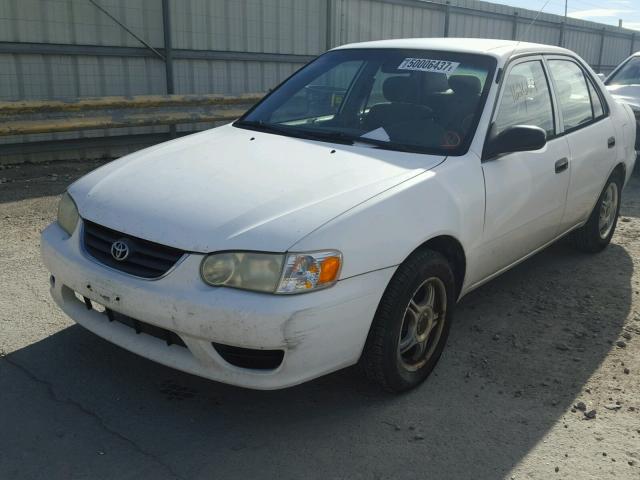 2T1BR12E82C583214 - 2002 TOYOTA COROLLA CE WHITE photo 2