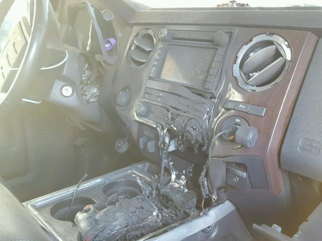 1FT7W2BT7BEC50275 - 2011 FORD F250 SUPER BLACK photo 9