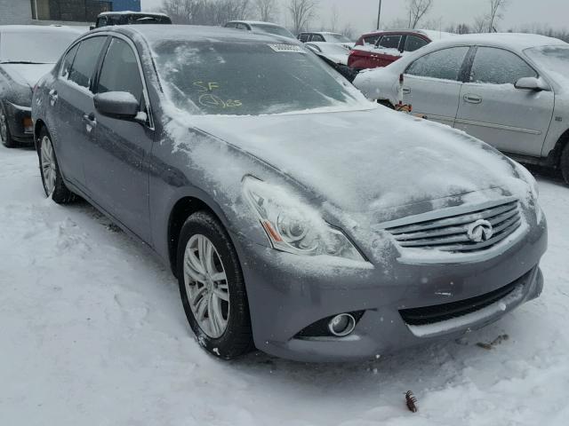 JN1CV6AR3CM674156 - 2012 INFINITI G37 GRAY photo 1