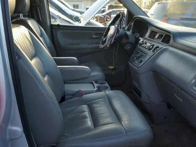 5FNRL18834B109347 - 2004 HONDA ODYSSEY EX SILVER photo 5