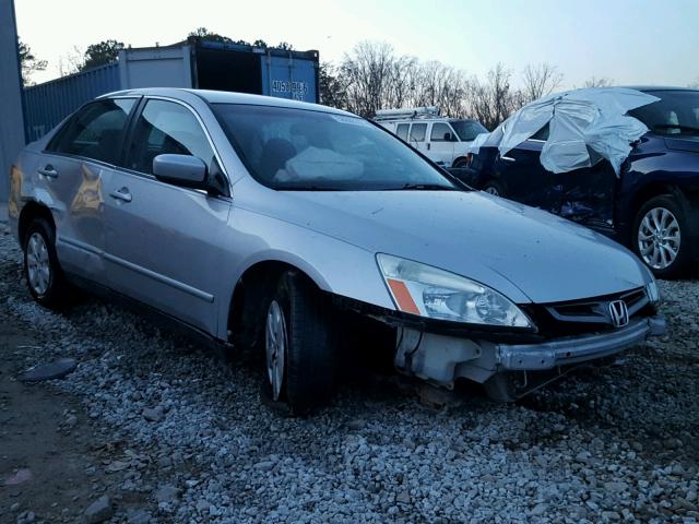 1HGCM56373A143236 - 2003 HONDA ACCORD LX SILVER photo 1