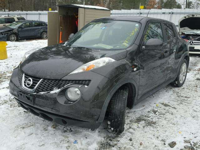 JN8AF5MV9BT014989 - 2011 NISSAN JUKE S CHARCOAL photo 2