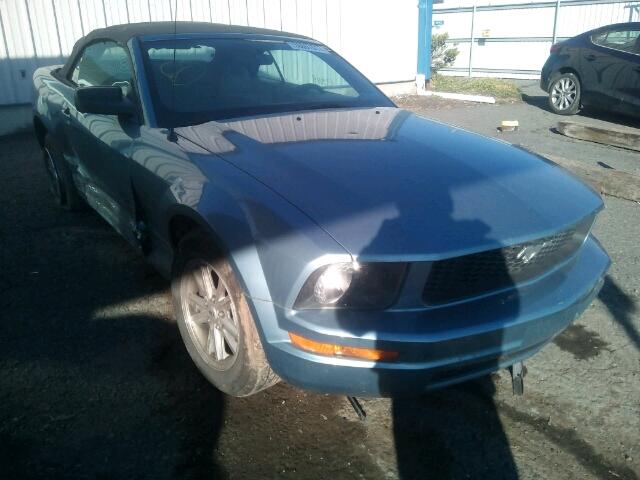 1ZVFT84N075269552 - 2007 FORD MUSTANG BLUE photo 1