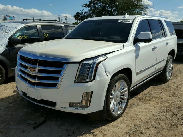 1GYS3DKJ5GR178449 - 2016 CADILLAC ESCALADE P WHITE photo 2