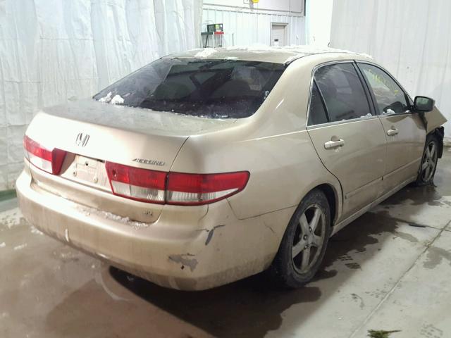 1HGCM56603A132184 - 2003 HONDA ACCORD EX TAN photo 4