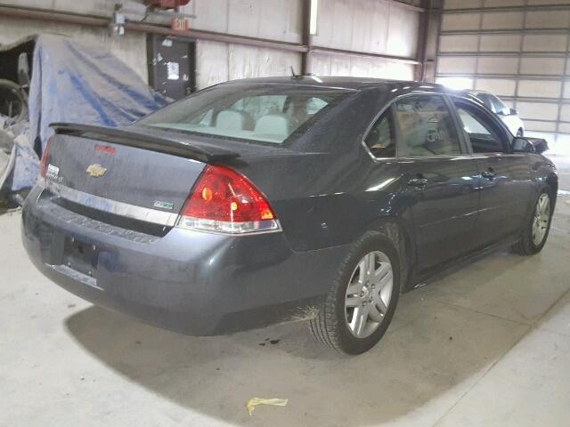 2G1WG5EK2B1170308 - 2011 CHEVROLET IMPALA LT GRAY photo 4