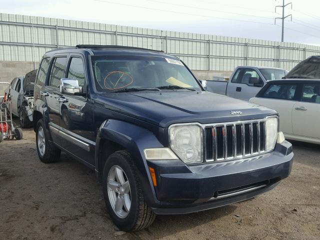 1J8GN58K48W241242 - 2008 JEEP LIBERTY LI BLUE photo 1