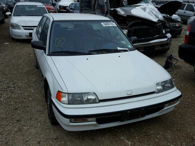 1HGED3654LL020710 - 1990 HONDA CIVIC LX WHITE photo 9