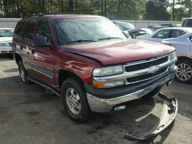 1GNEC13ZX3R263472 - 2003 CHEVROLET TAHOE C150 RED photo 1