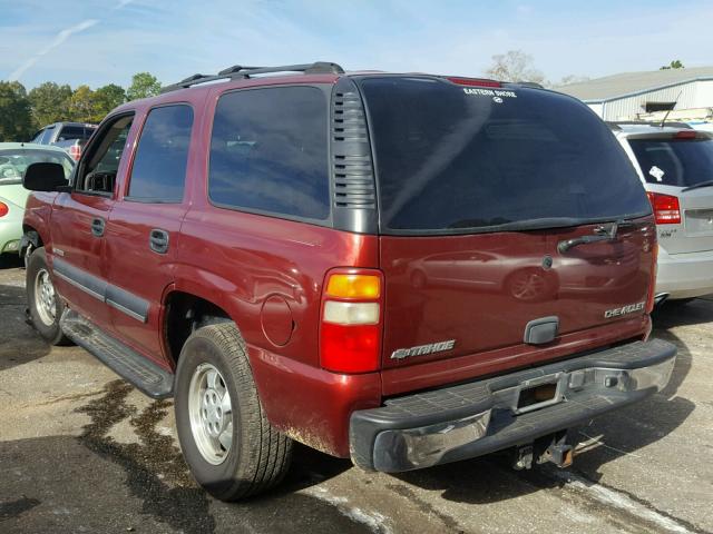 1GNEC13ZX3R263472 - 2003 CHEVROLET TAHOE C150 RED photo 3