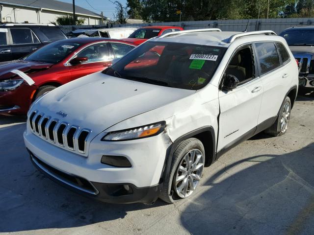 1C4PJLDB0FW579862 - 2015 JEEP CHEROKEE L WHITE photo 2