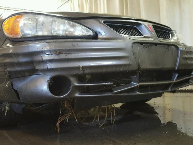 1G2NE52T91M573764 - 2001 PONTIAC GRAND AM S BROWN photo 9