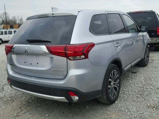 JA4AD2A38HZ004859 - 2017 MITSUBISHI OUTLANDER SILVER photo 4