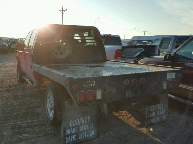 1FDSW31F01ED00584 - 2001 FORD F350 SRW S RED photo 3