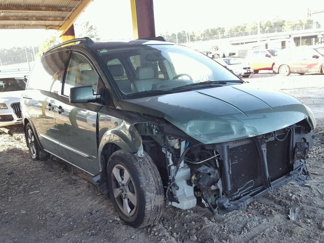 5N1BV28U24N317828 - 2004 NISSAN QUEST S GREEN photo 1