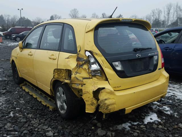 JS2RD41HX35200324 - 2003 SUZUKI AERIO SX YELLOW photo 3