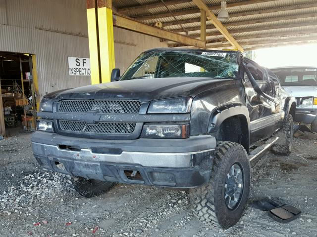 2GCEK19T841327369 - 2004 CHEVROLET SILVERADO GRAY photo 2