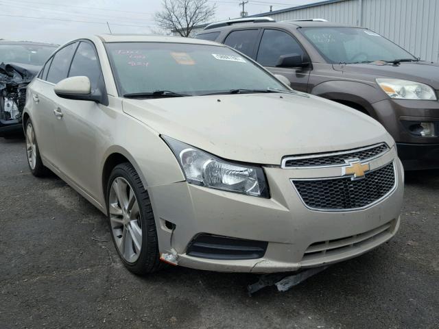 1G1PH5S97B7157432 - 2011 CHEVROLET CRUZE LTZ GOLD photo 1