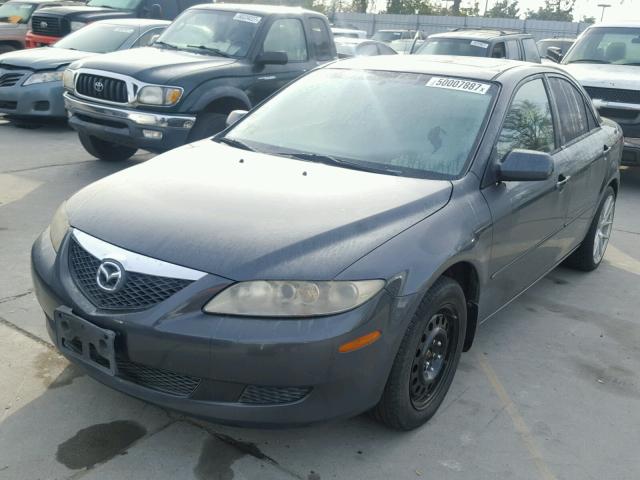 1YVFP80C635M12701 - 2003 MAZDA 6 I GRAY photo 2