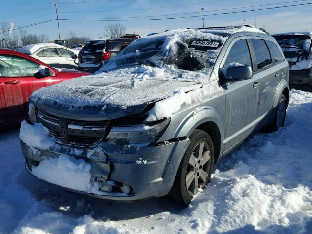 3D4PG5FV4AT201160 - 2010 DODGE JOURNEY SX GRAY photo 2