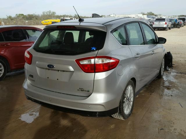 1FADP5BU4DL528886 - 2013 FORD C-MAX SEL SILVER photo 4